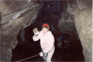 Robin in Fulford Cave